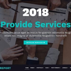 Report – Joomla Template