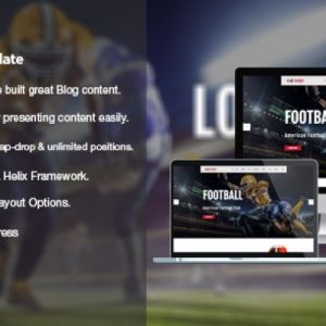 Rugby – American Football Joomla Template