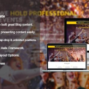 Event – Responsive Conference Joomla Template