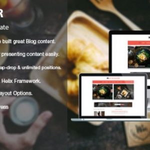 Blogger – Responsive Joomla Blog Template