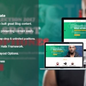 Audio – Responsive Audio Joomla Template