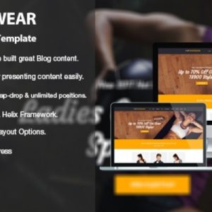 Sportswear – Sportswear Joomla Template